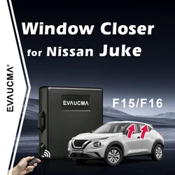 For Nissan Juke F15 F16 Car Power Window Closer System Car Automatically 4 Door Window Close Closing Kit Alarm Accessories
