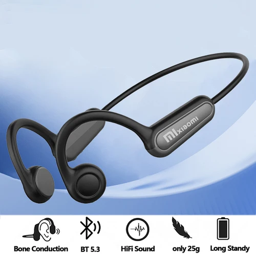Xiaomi Mijia auriculares de conducción ósea Real auriculares inalámbricos Bluetooth 5,3 auriculares deportivos manos libres con micrófono para correr