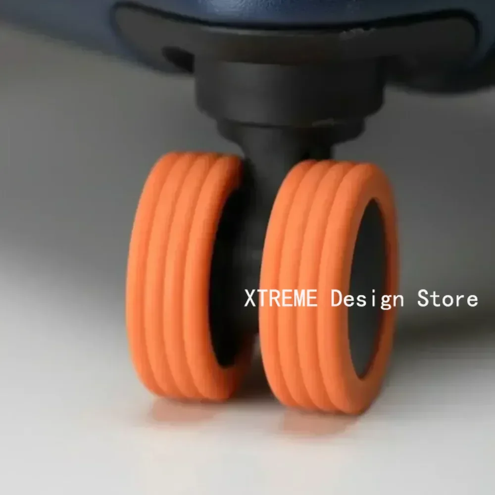 4/8PCS Silicone Wheels Protector For Luggage Reduce Noise Travel Luggage Suitcase Wheels Cover Castor Sleeve Luggage Accessories
