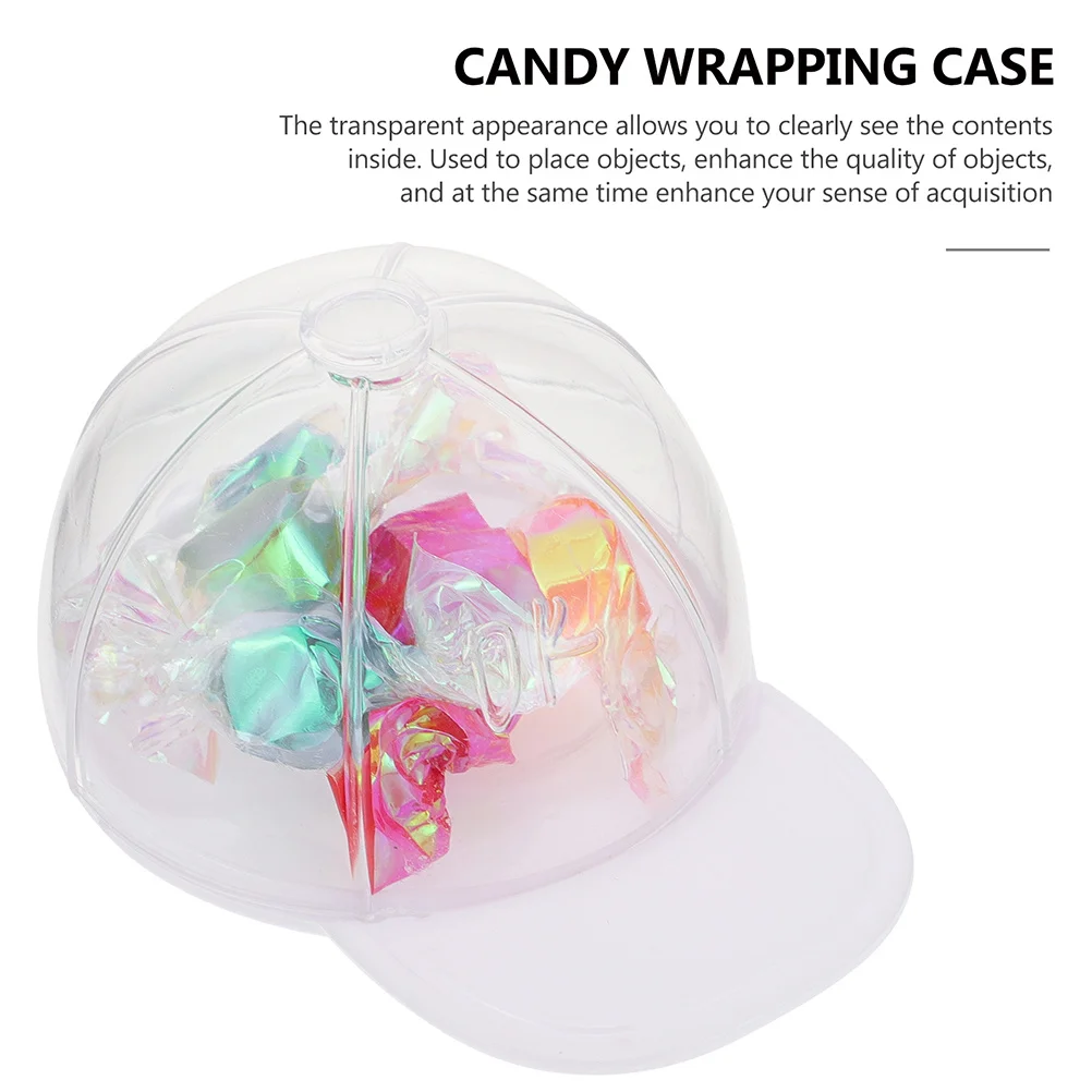 

24Pcs Candy Boxes Hat Shape Caps Shaped Wedding Baby Shower Birthday Party Gift Box Mini Plastic Candy Storage Organizer