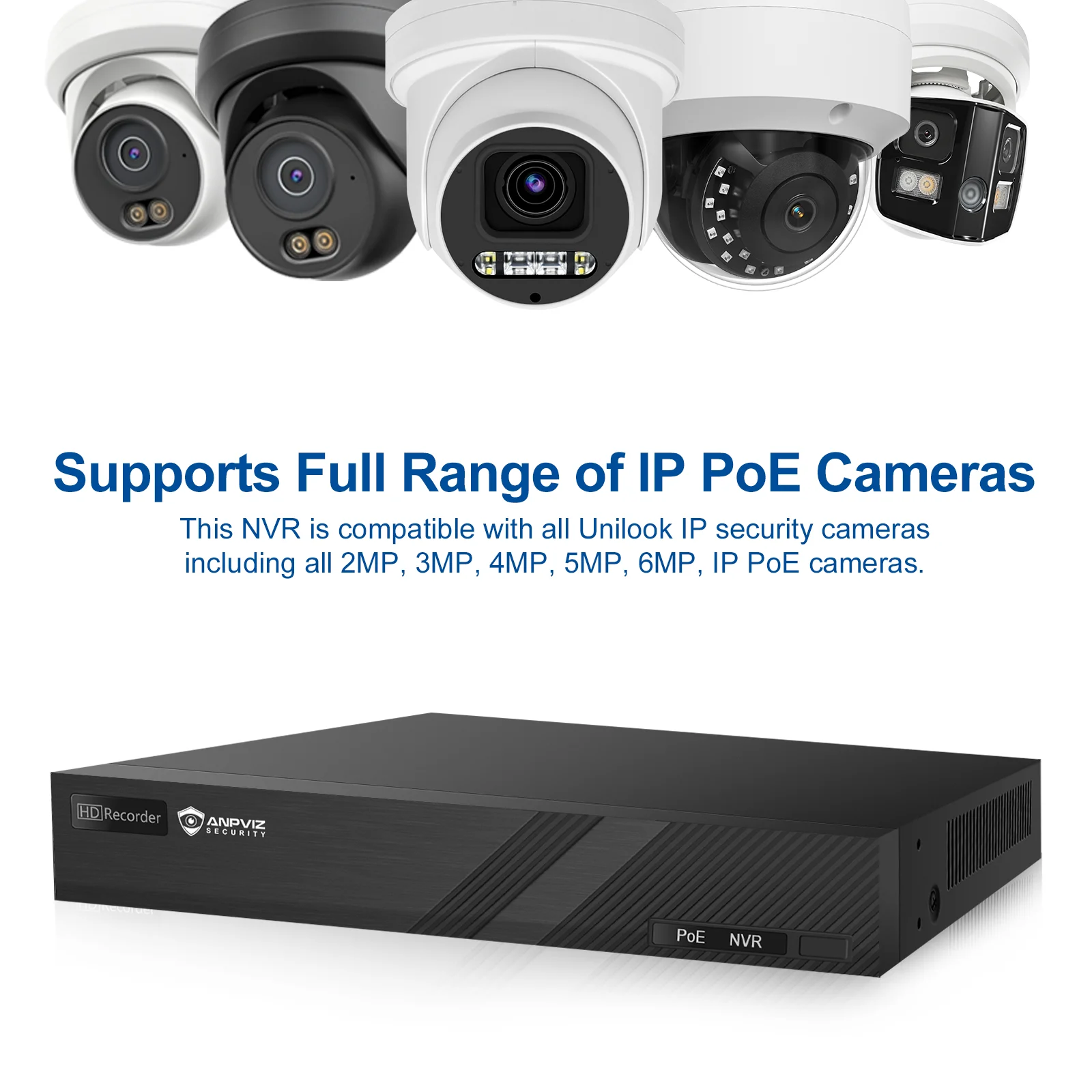 Anpviz 8CH POE NVR 6MP CCYV セキ - Security Ip Camera のレビューと価格