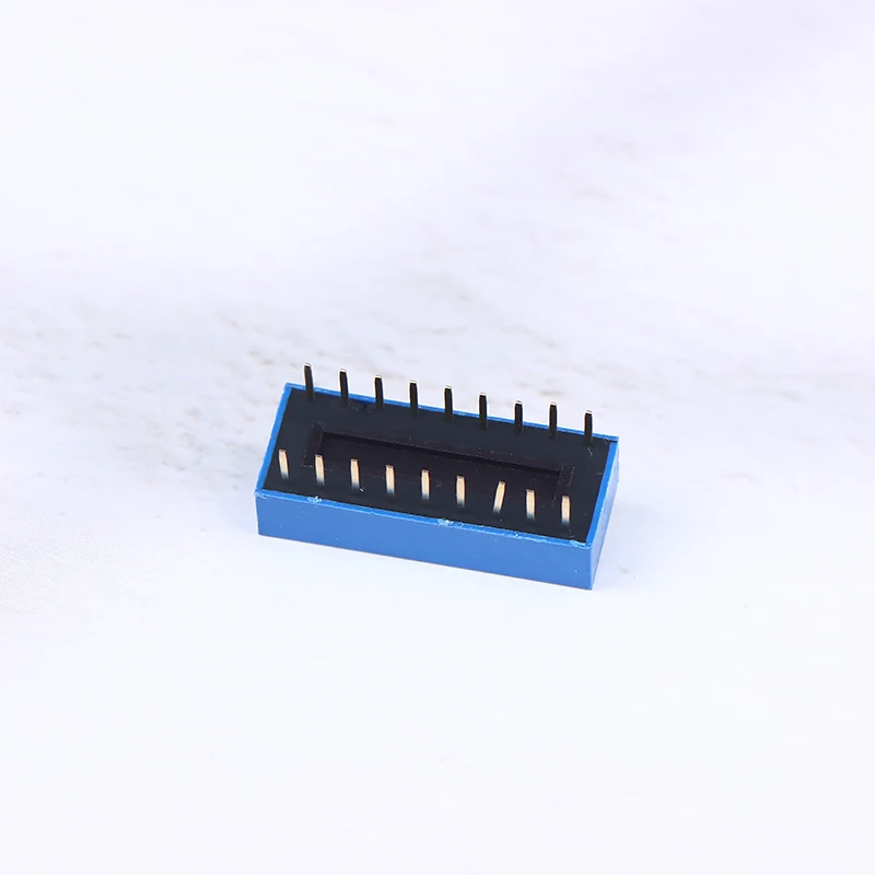 10Pcs 1 2 3 4 5 6 7 8 10Pin DIP Switch Kit  2.54mm Toggle Switch Blue Snap Switches Slide Type Switch Module