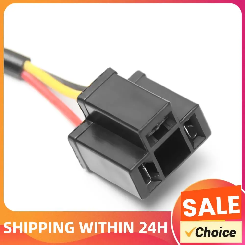 1 Pair H4 Error Free Anti Flicker Resistor Car LED Decoder Canbus Plug and Play High Performance Flash Warning Capacitor 12V 35W