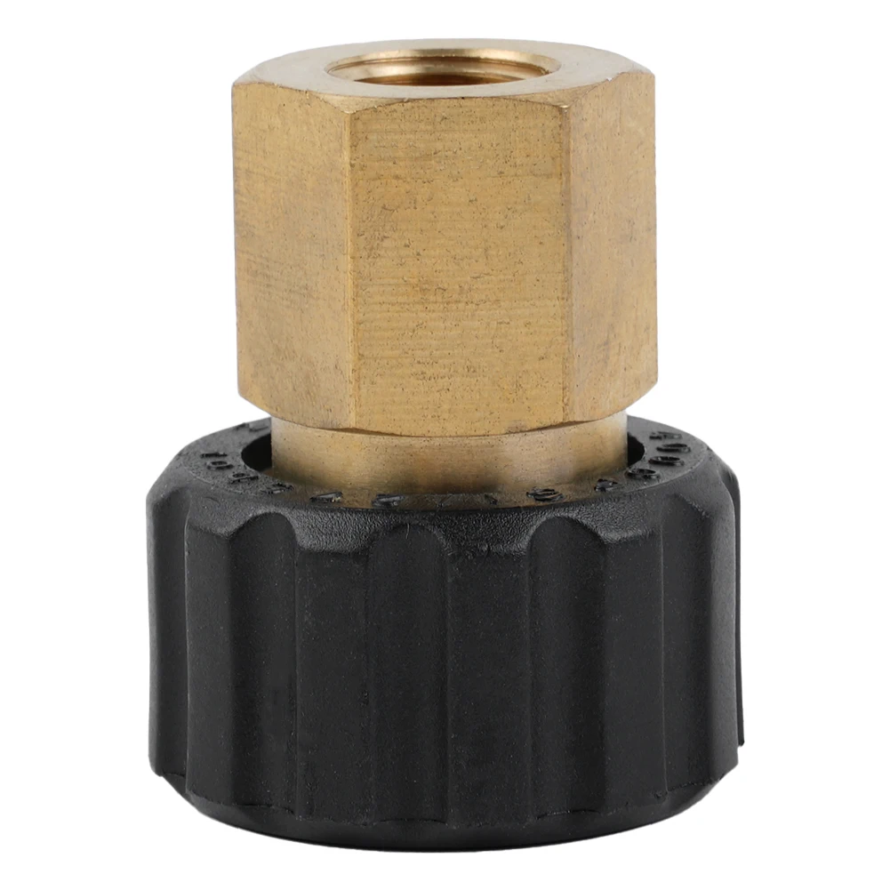 

Адаптер-соединитель для шланга, принадлежности для стиральных машин, аксессуары для полива сада, M22 X 1/4 IT, для наружной мойки автомобилей, высокое качество