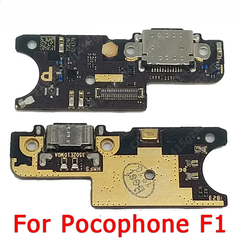 100% New For Xiaomi Mi POCOPhone F1 Charging Port USB Charge Board PCB Connector Cargo Plate For POCO Phone F1