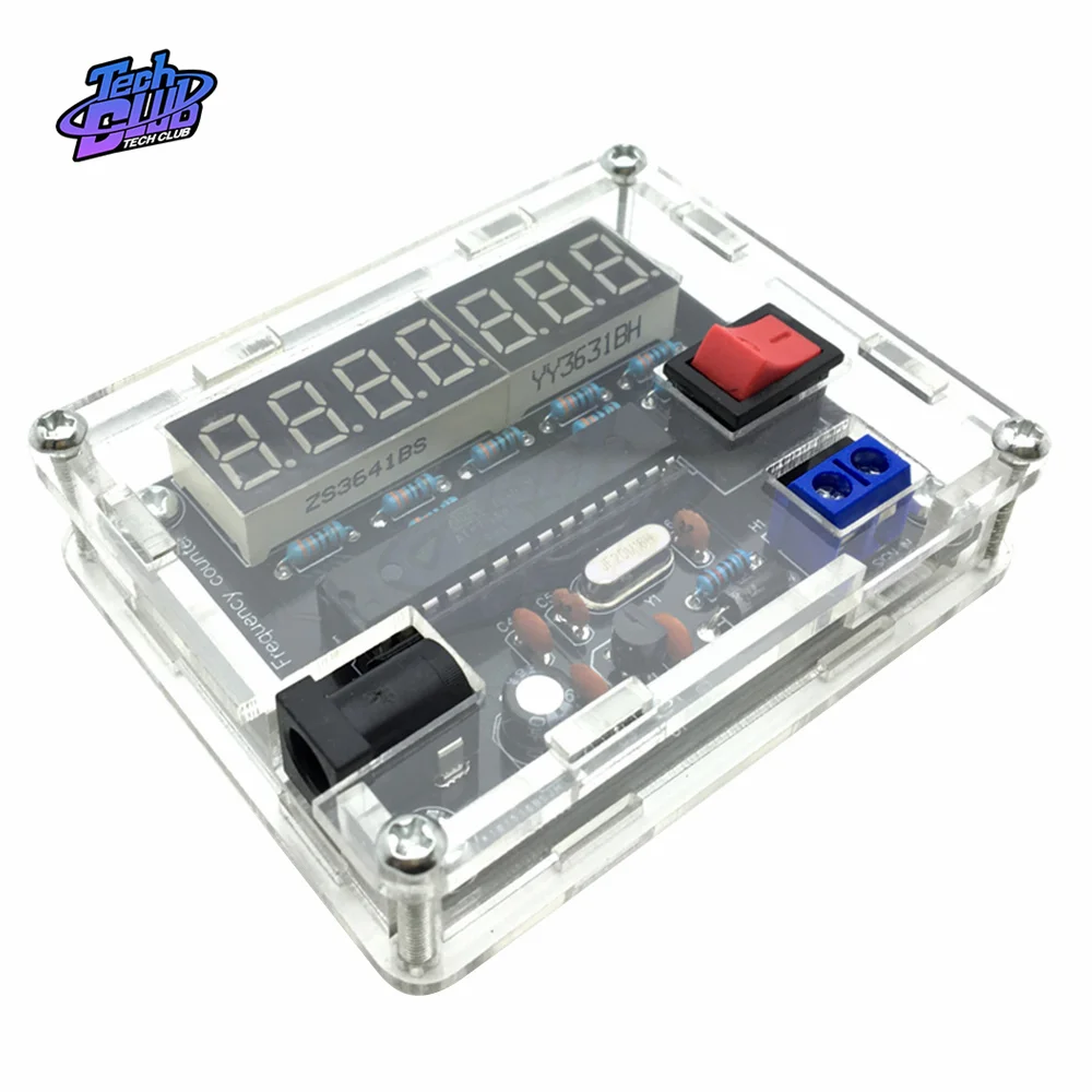 0.45HZ-10MHZ Frequency Meter Frequency Counter AVR Frequency with Shell Counter Cymometer Measurement Electrical Tool