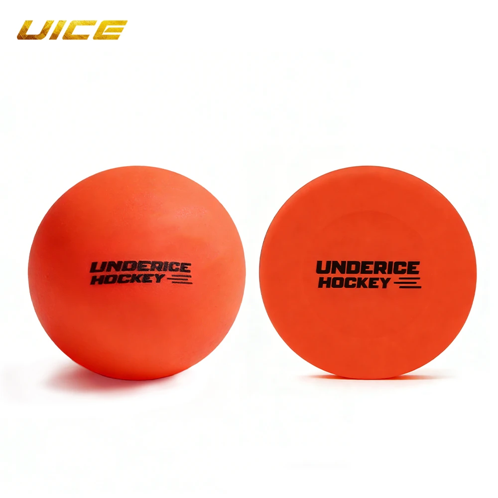 UICE 1pc 65mm Ice Hockey Pucks Roller Road Wear Resistant Rubber Team Hockey Professional Training Ball Hockey Practice Ball