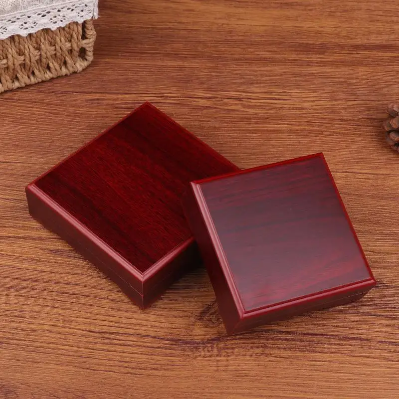 

Wooden Coin Storage Box Display Case Commemoratives Coins Protection Box Coin Holder For Coins Awards Medals