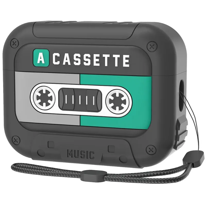 لـ AirPods 4/Pro 2 - غطاء مقاوم للغبار مع فتحات دقيقة، واقي سيليكون ممتاز مضاد للخدش والصدمات