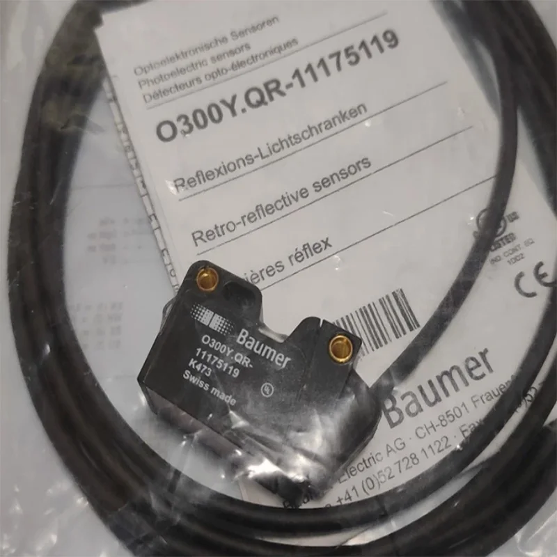 Sensor Fotoeléctrico Original Baumer O300.GL O300Y.QR O300.GP O300Y.GR O300.RR O200.GP O500.RR O300.RP O330.GP