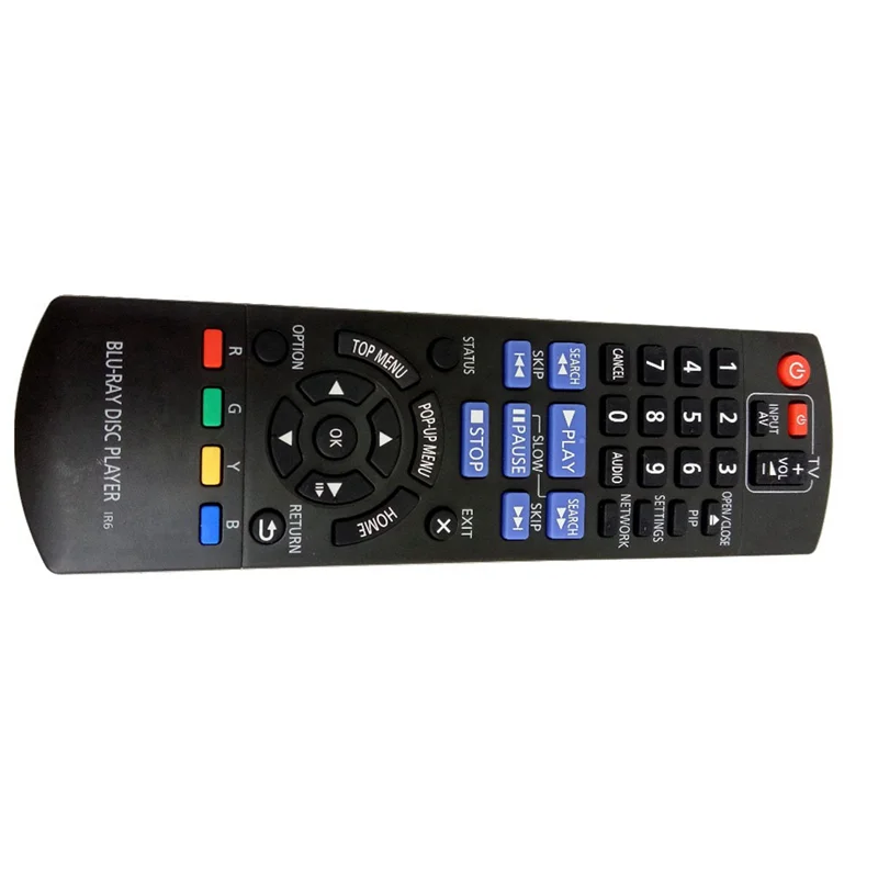 Remote Control FULL-2X N2QAYB000736 untuk Remote Control Pemutar Blu-ray Panasonic DMPBD75GN DMPBD77GNK