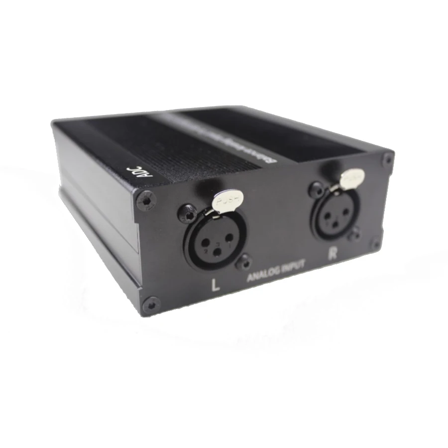 AES/EBU Analog-to-digital Audio Converter Digital Audio Encoder Balanced Stereo Output 24 Bit 192K