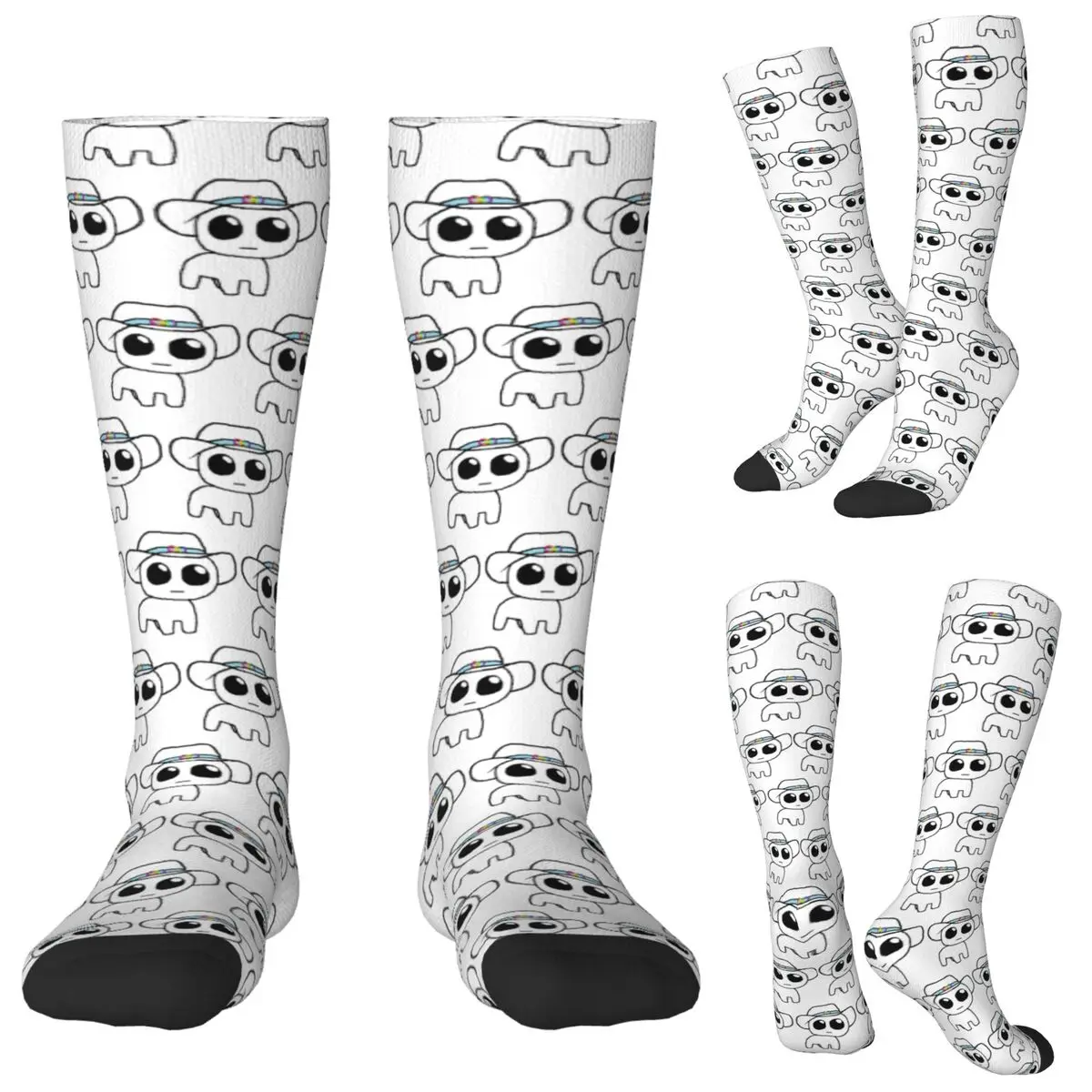 

TBH аутизм существо мем Yippee носки чулки в стиле Харадзюку всесезонные длинные носки аксессуары для подарка на день рождения унисекс