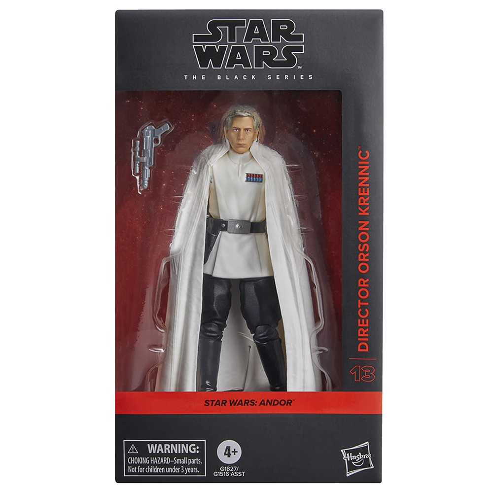 [متوفر] هاسبرو حرب النجوم السلسلة السوداء مدير أورسون كرينيك 6 بوصة مقياس أنيمي عمل الشكل نموذج لطيف حلية اللعب