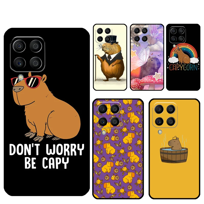 Cartoon Capybara Fo…