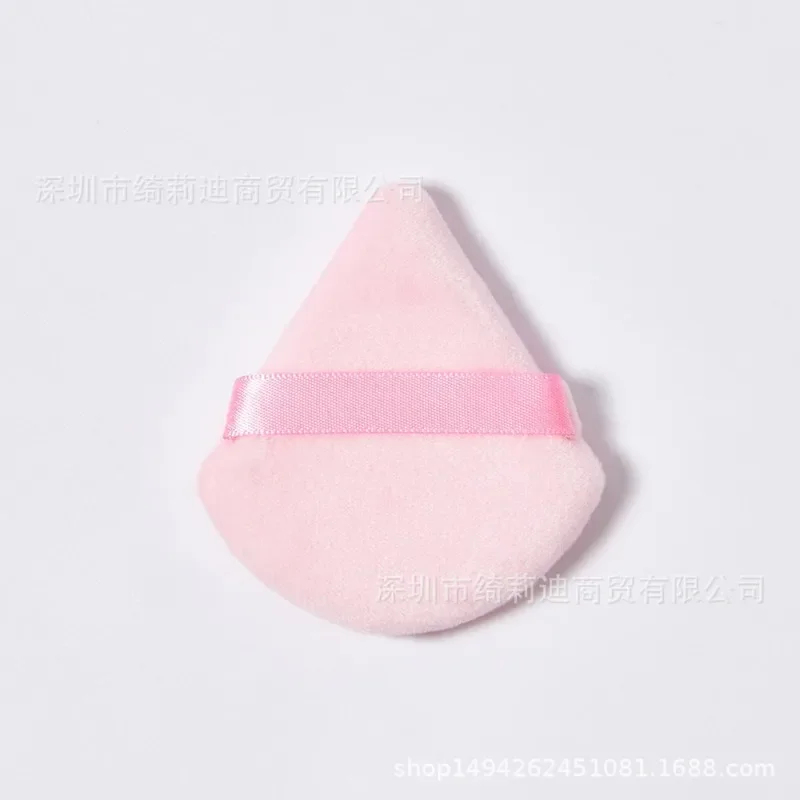 1pc Soft Triangle Powder Puffs for Loose Powder Mineral Powder Body Velour Cosmetic Foundation Sponges Nude and Black