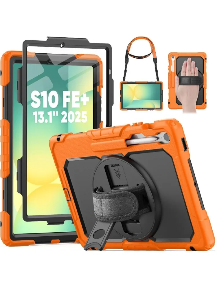 Etui do Samsung Galaxy Tab S10 FE+ / S10 FE Plus 5G 13.1" 2025 X620 X626b Wytrzymałe, odporne na wstrząsy etui ochronne z osłoną ekranu — zdjęcie produktu 7