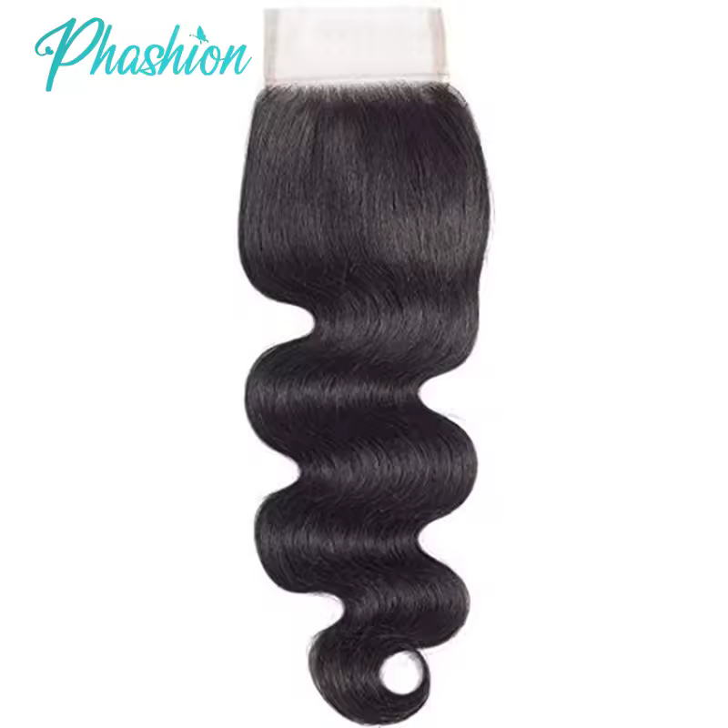 Phashion 26 Inch 4x4 5X5 Body Wave Lace Closure Only Pre Plucked Swiss Transparent 100 Remy Human Hair For Black Women Full Soft - Image 2