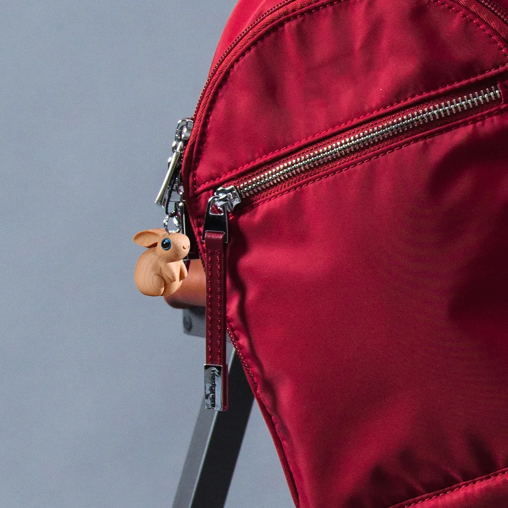 Decorative Keychain Jewelry Rabbit Pendant DIY Portable for Hanging Exquisite Bunny Desktop Accessories