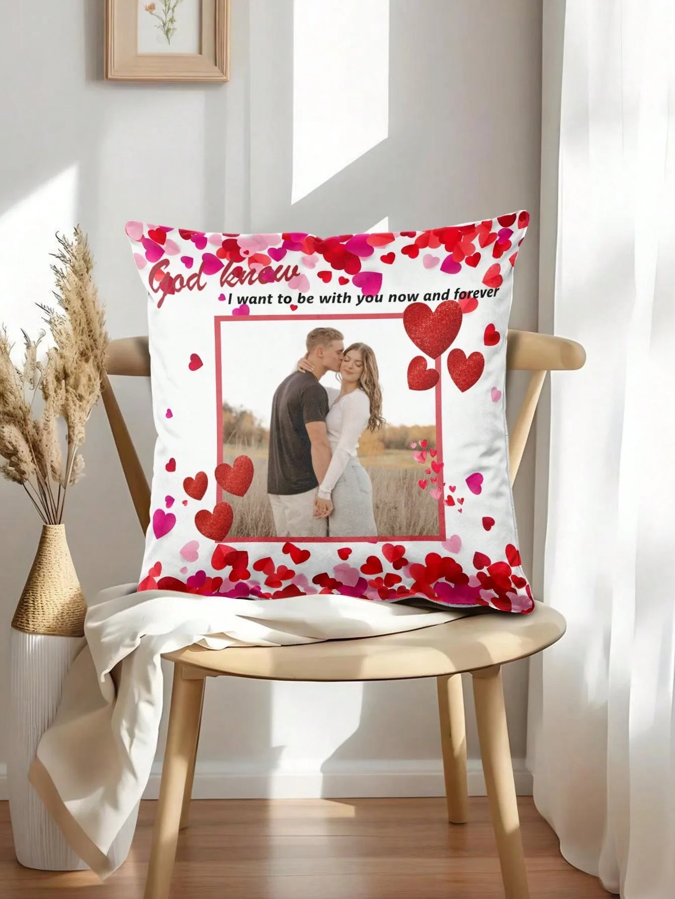 Custom Pillow Case Cushion Personalized Cozy Pillowcase Printed Your Design Picture Text Home Decorative Pillows Household Gifts