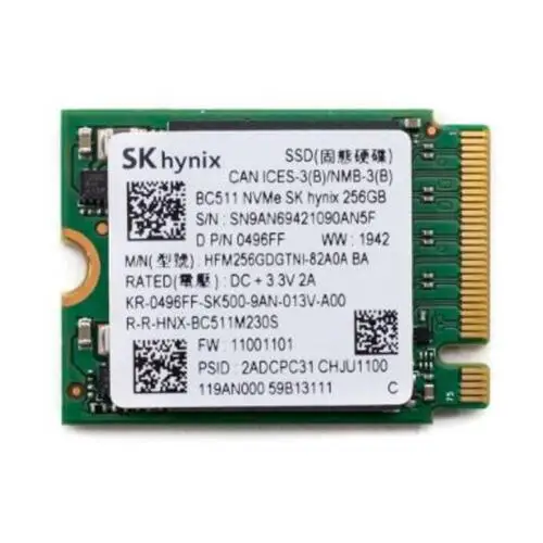 

Внутренний твердотельный накопитель Dell KFV6T (Hynix HFM256GD3GX013N) 256 ГБ — M2 2230 — PCIe 30 x4 — NVMe — — в употреблении, как новый