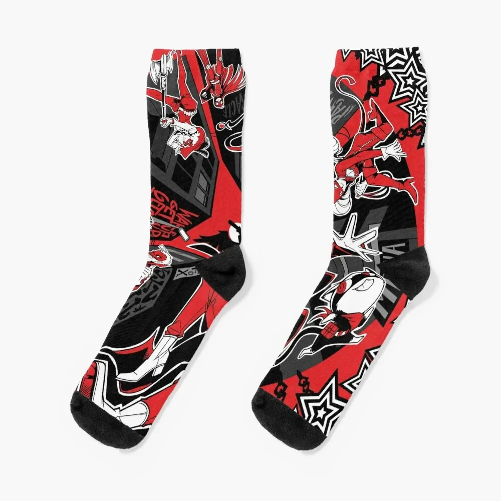 

Take Your Heart - Persona 5 Socks anti-slip Stockings compression soccer anti-slip Socks Male Women's