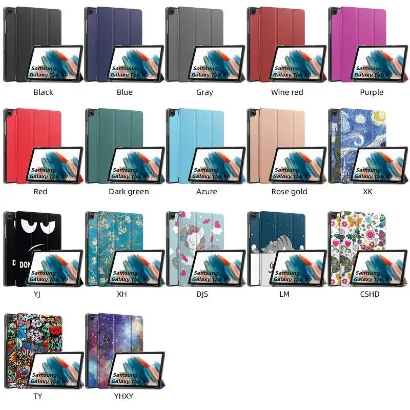 Tablet Case for Samsung Galaxy Tab A9 and A9 Plus 2023 Magnetic Cover for Samsung Tab A9 Plus and A9 Case Tablet Cover