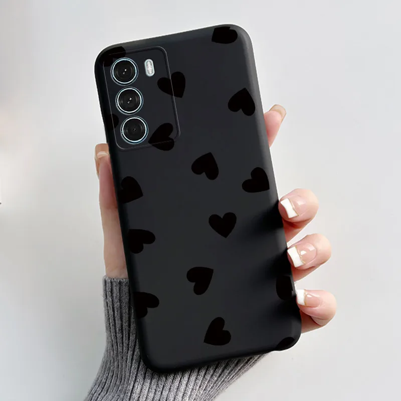 Black Case For Motorola Moto G200 5G/Motorola Moto Edge S30 5G Bumper Soft Case Ins Popular Printed Panda Shockproof Cover