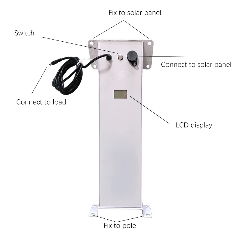 Solar Power System 12v Output monitoring systems DC 12V/24V/48V optional Solar kit