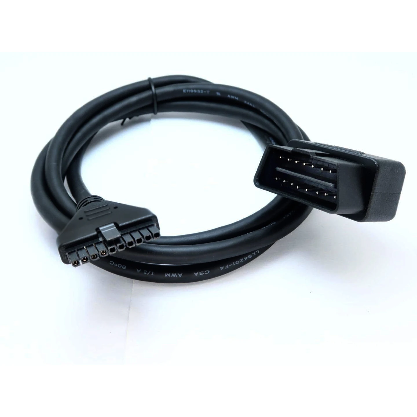 

Диагностический адаптер OBD2 для PT30 ELD Logbook Trucks Соединительный кабель для ECM/DOT 10-контактный к OBD2 16-контактный кабель устройства