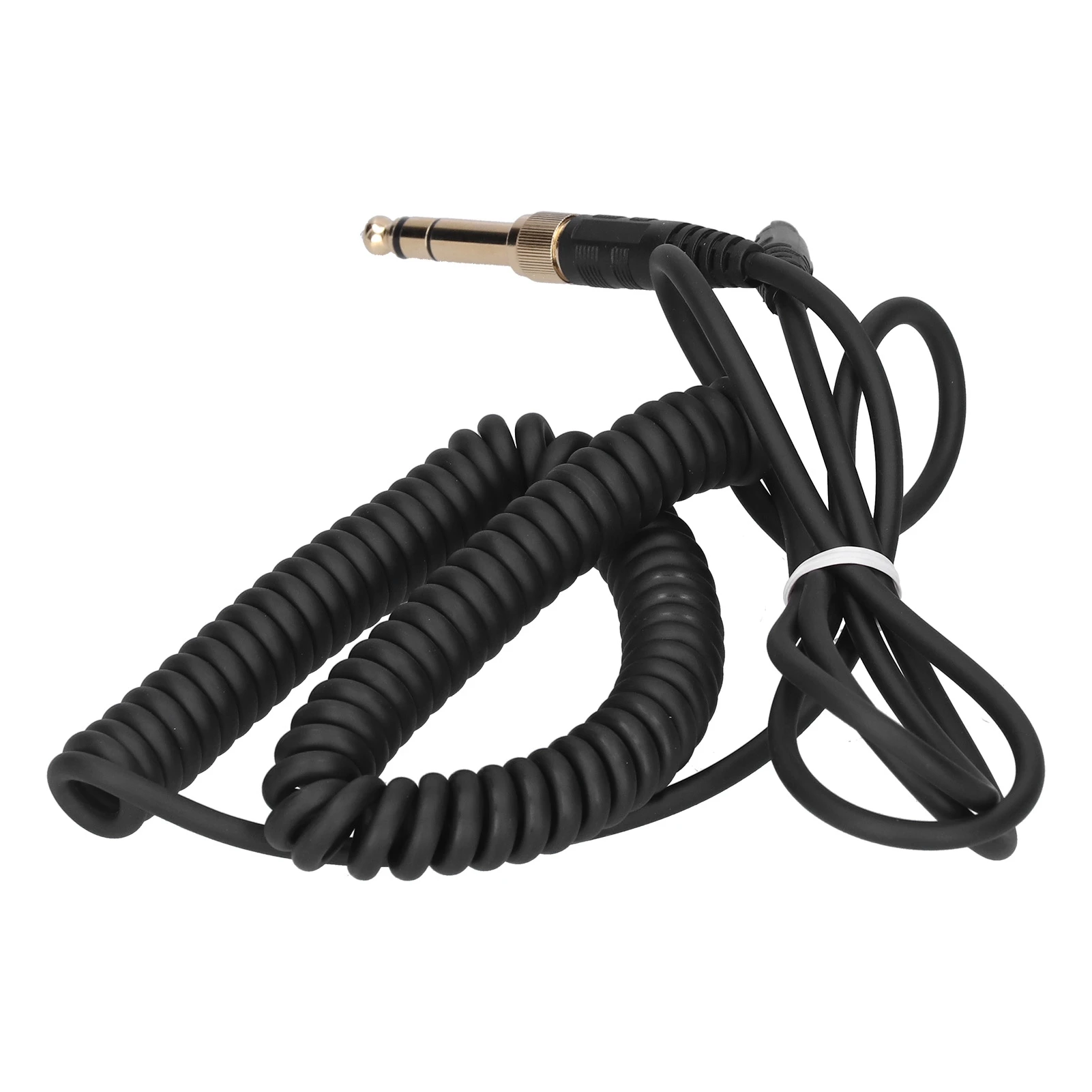 Coiled Aux Cordfor ATH‑M50X Stretchable Audio Cable Stretchable Spring Headphone Audio Cord Replacement for ATH‑M50X M40X