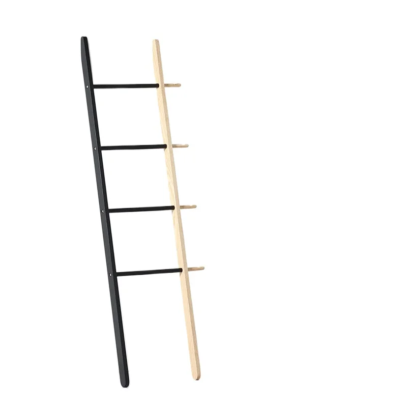 

Solid wood coat rack