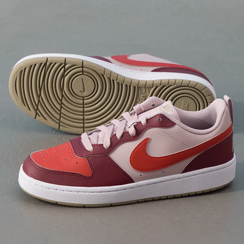 Nike Women's Shoes Court Borough (Gs) Sports Shoes Retro Casual Shoes Low-Top Sneakers Dv5456-603