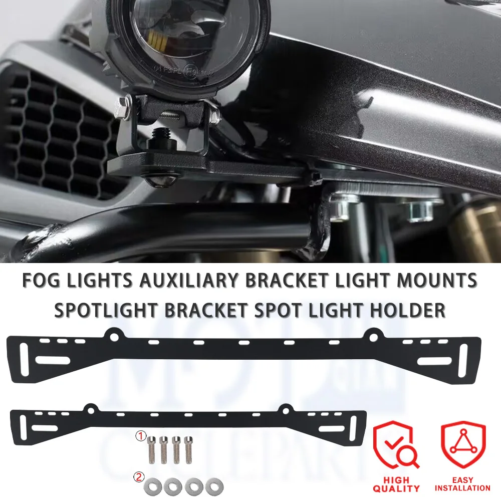 

Motorcycle For BMW R1200GS R1250GS R 1200 1250 GS Fog Lights Auxiliary Bracket Light Mounts Spotlight Bracket Spot Light Holder