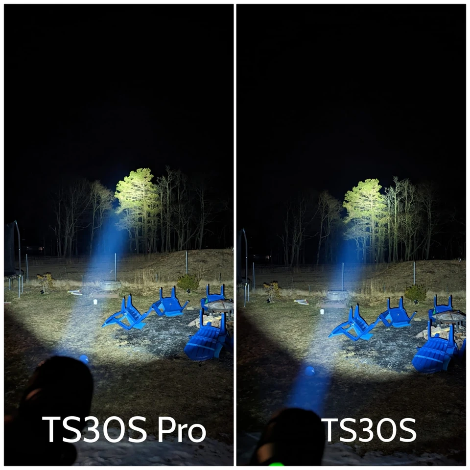 Wurkkos TS30S Pro Tactical Flashlight LED 6000Lm Maximum Beam