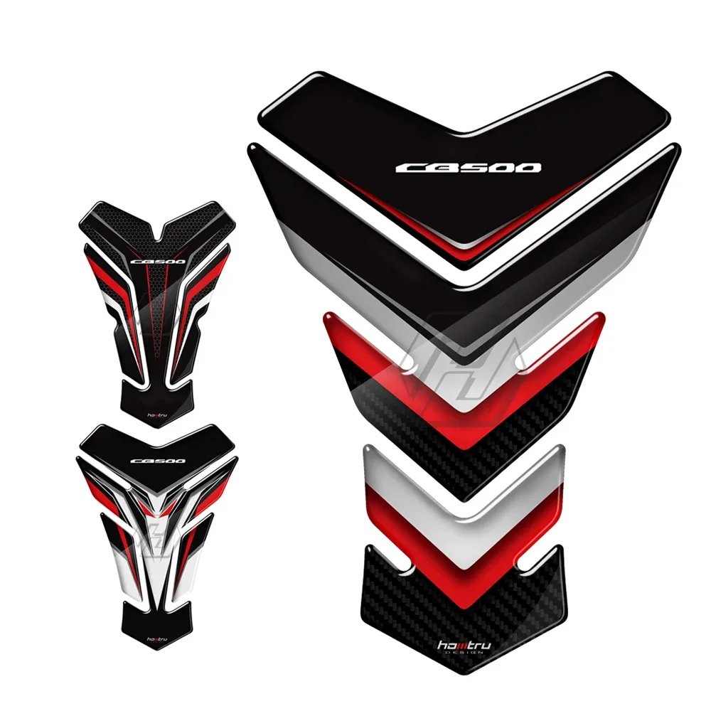 

3D Motorcycle Boat Tank Pad Protector Stickers for Honda CB500 CB 500 CB500X CB500F Tank