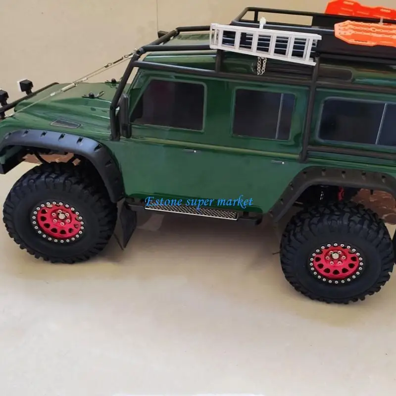 090B 4PCS Wheel Rims Beadlock Wheel Hub with 12 Spokes for 1/10 Remote Control Car