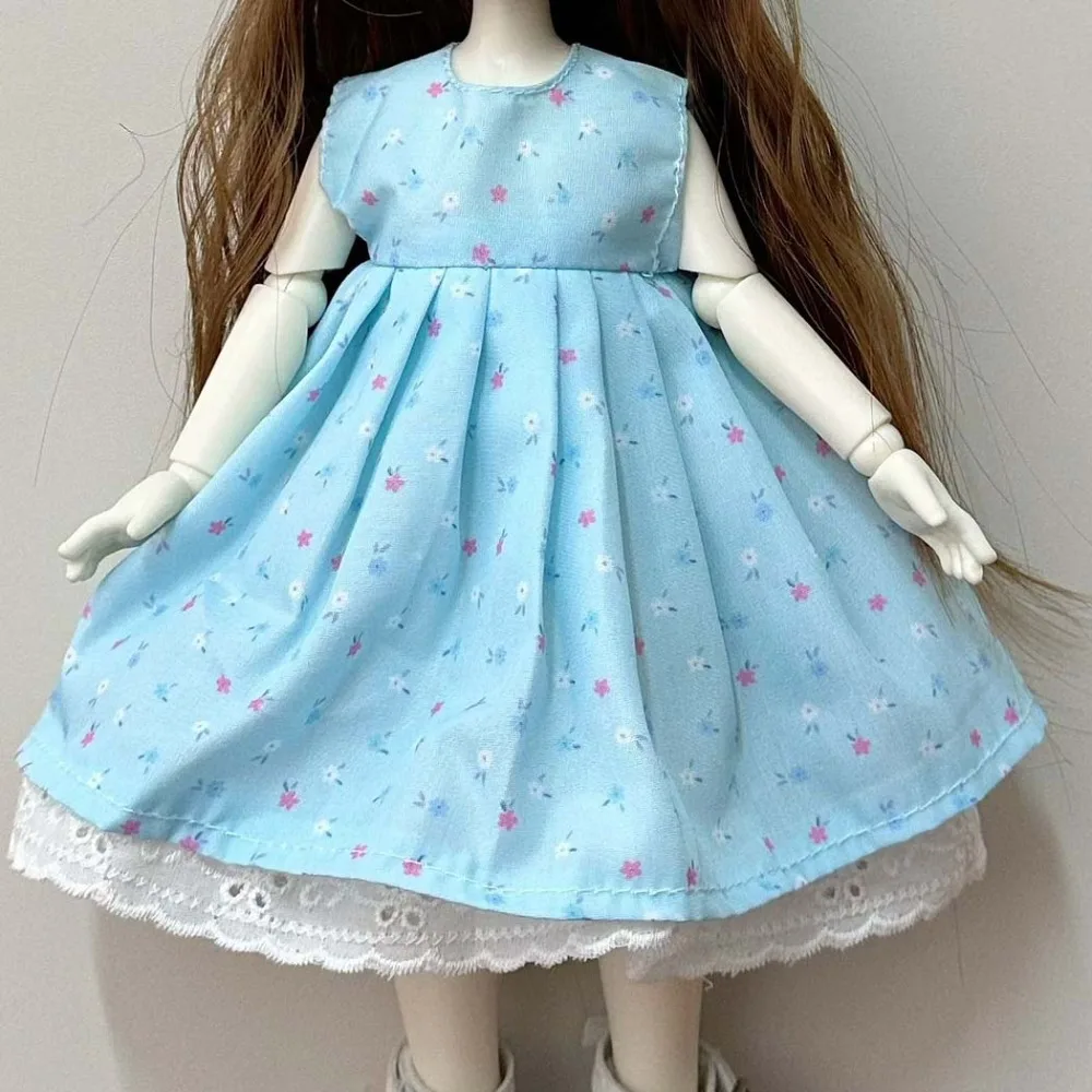 

Casual Wears Doll Elegant Dresses Humanoid Doll Dress Up 30cm Doll Clothes Party Clothes Cotton Cloth Doll Princess Skirt