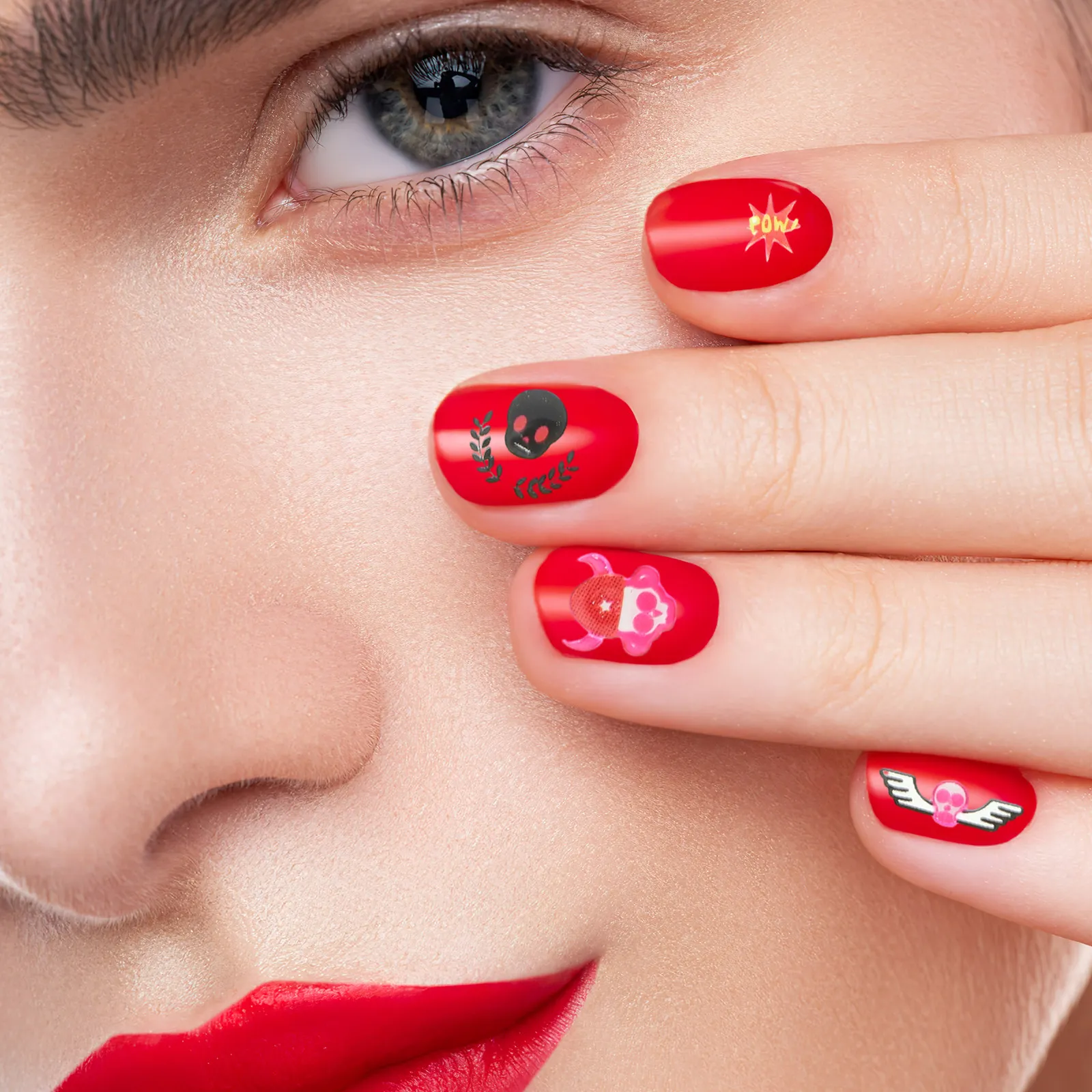 

Наклейки для ногтей на тему Хэллоуина, 3D-декор для маникюра, праздничные наклейки для вечеринок, карнавалов, праздников, дизайны для нейл-арта