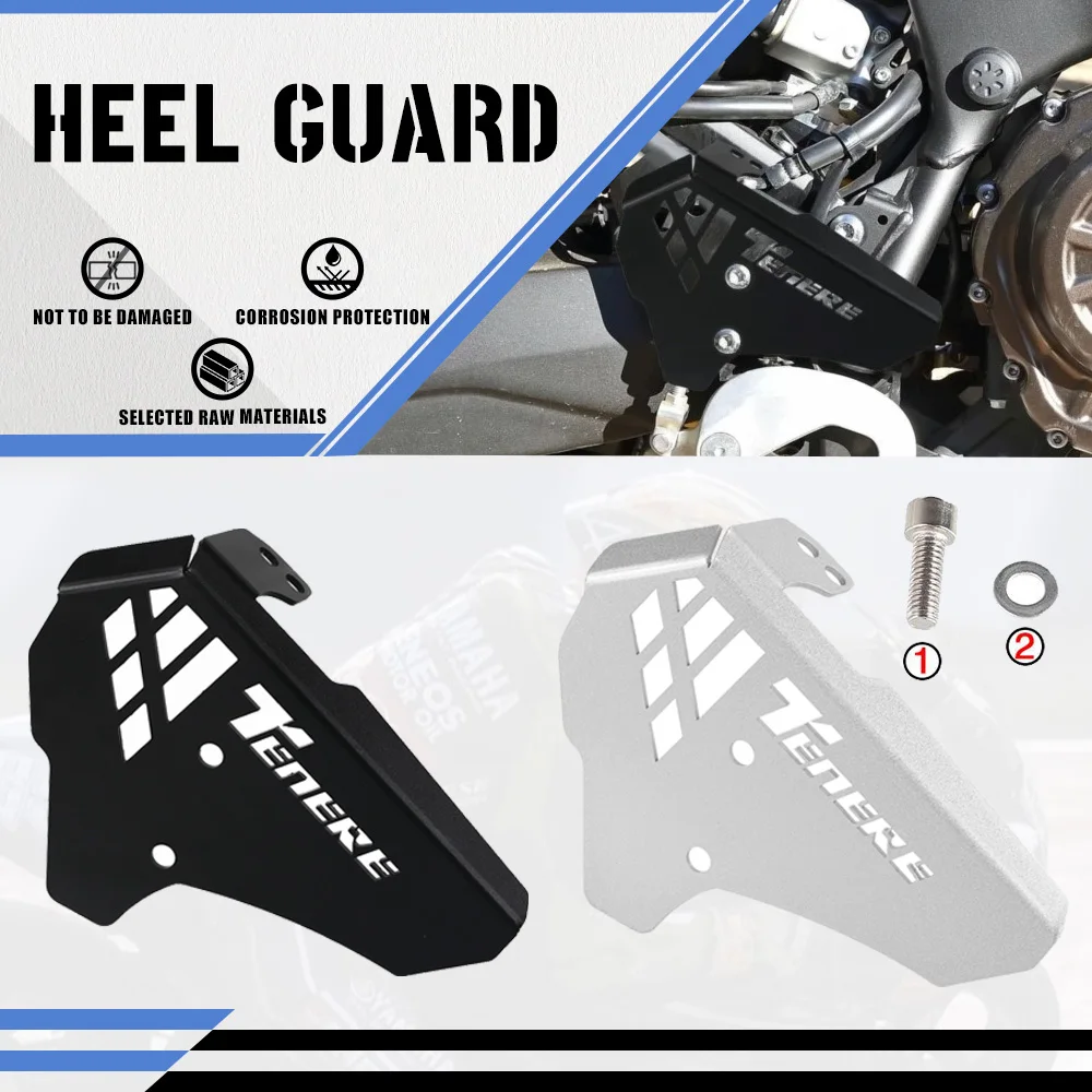 

Motorcycle Accessories Rear Brake Master Cylinder Guard Protector Cover Heel Guard For Yamaha Tenere 1200 Super XT1200Z XT1200ZE