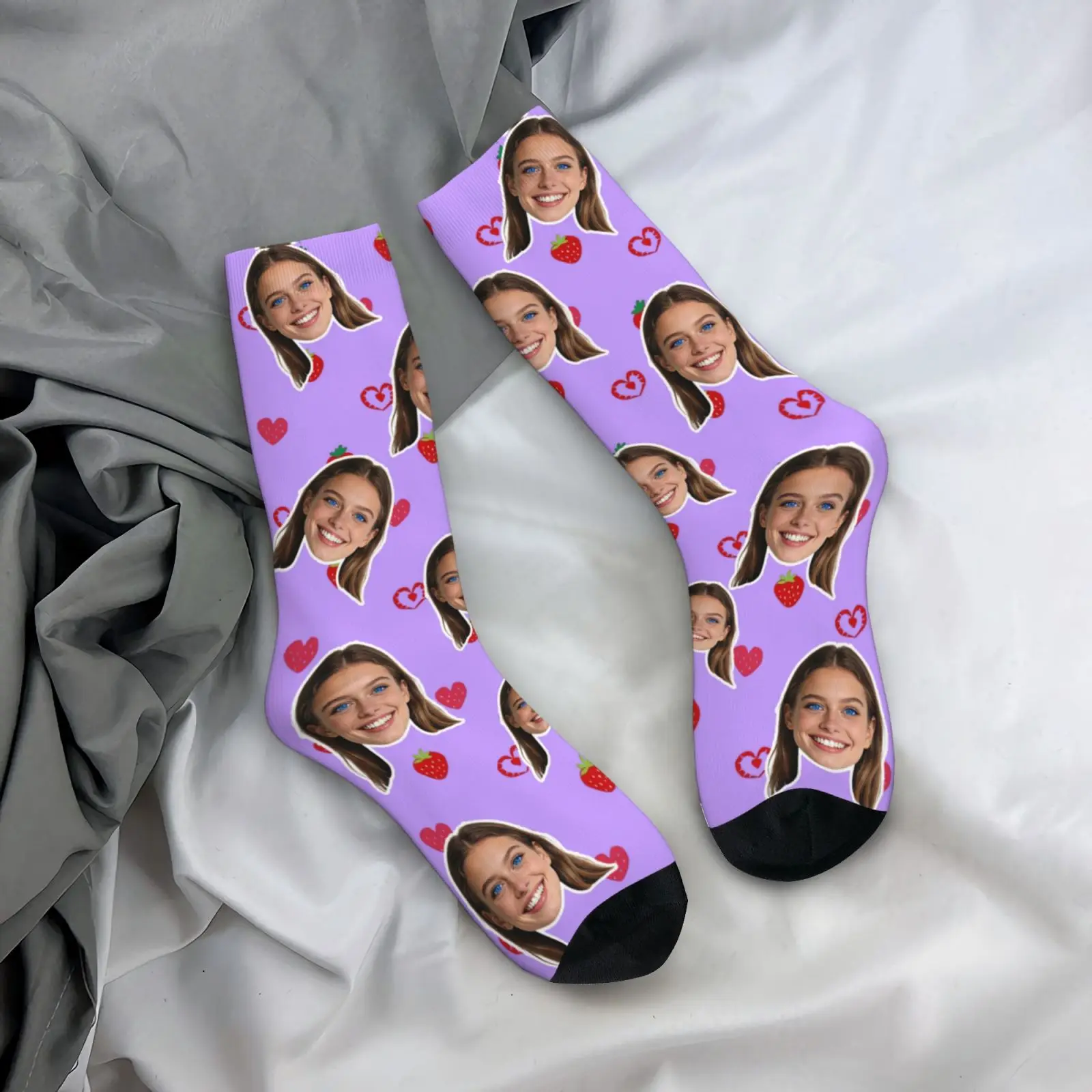 Custom avatar socks for women custom photo socks personalized picture socks photo socks personalized gifts