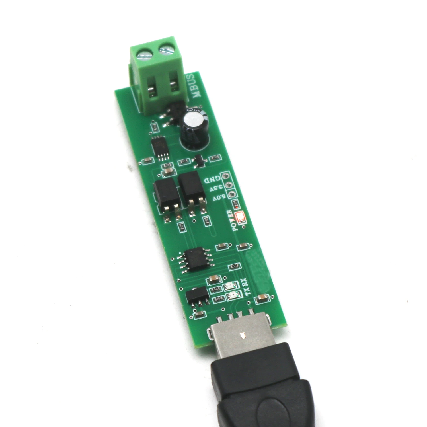 USB do M-Bus Master/Slave Moduł debugowania komunikacji Miernik USB Odczyt magistrali Analiza danych testowych Mierniki energii, wody, ciepła i gazu