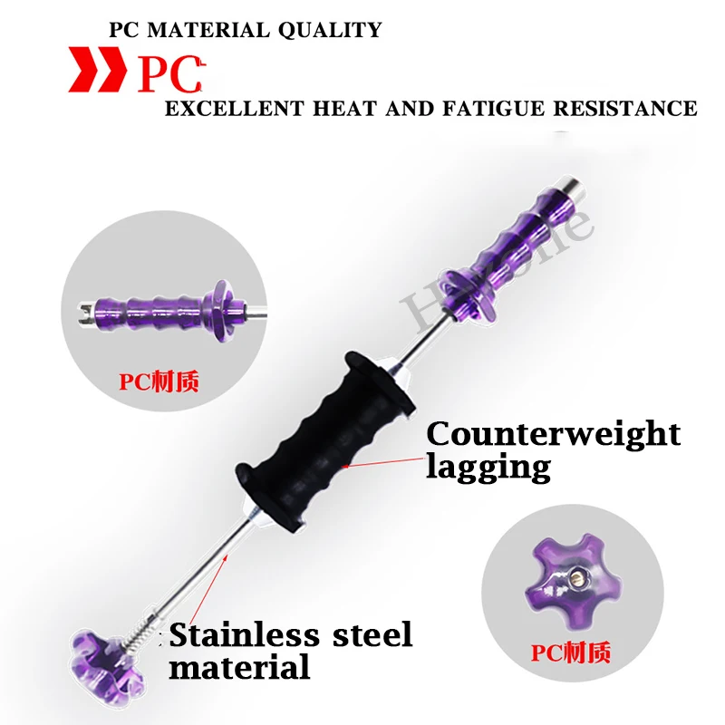 Adjustable Spring Tension Dent Pull Hammer Stainless Steel PC Paintless Car Dent Repair Puller Tool