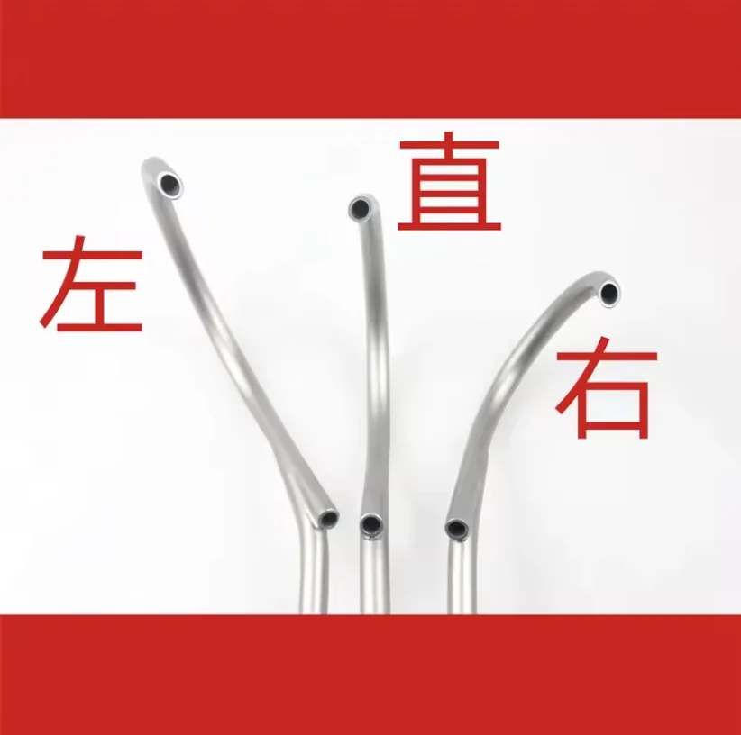JZ Hollow Wire Guide Rod, Left / Right / Straight, Stainless Steel Orthopedic Surgical Instrument for Titanium Cable Threading
