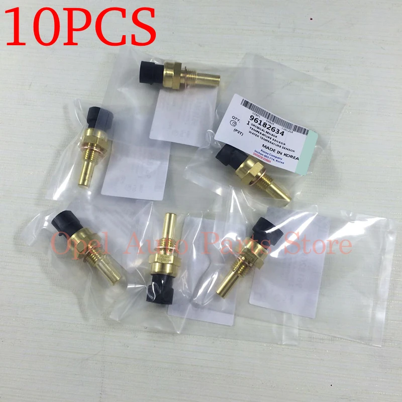 10PCS Water Coolant Temperature Sensor For Daewoo Lanos Leganza Nubira Kalos Opel GMC Pontiac 96182634