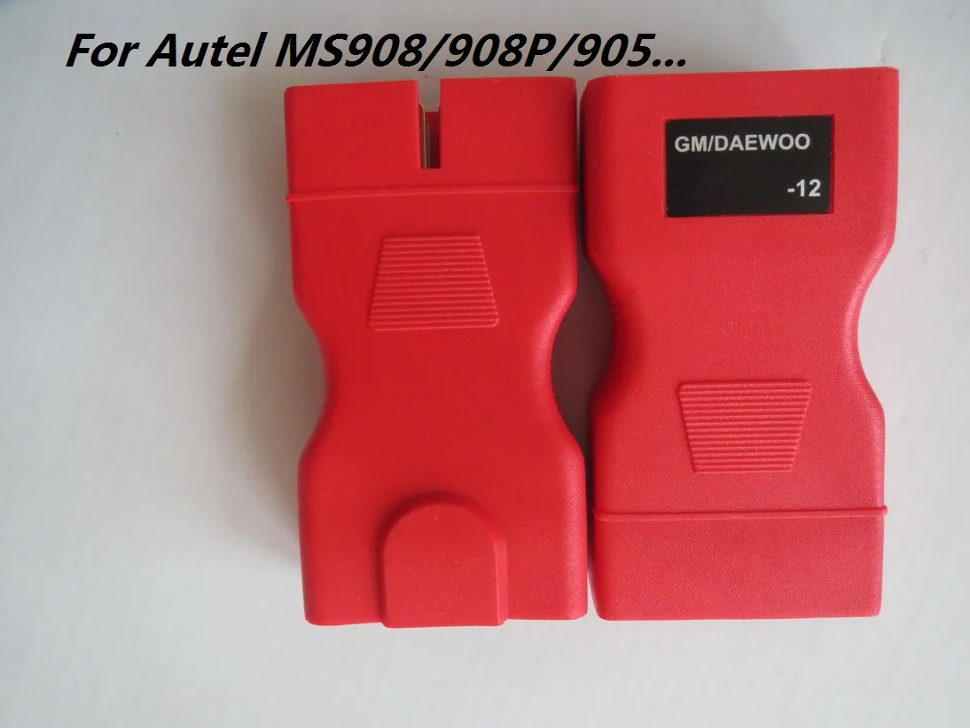 para Autel GM/DAEWOO -12 Adaptadores MaxiSys MS908S Pro MS906 BT TS Mini MaxiCOM MK908P