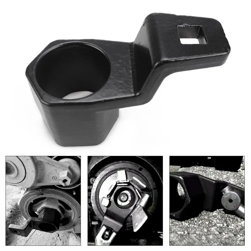 Car modification crankshaft crank pulley wrench fixing tool 50mm removal kit
