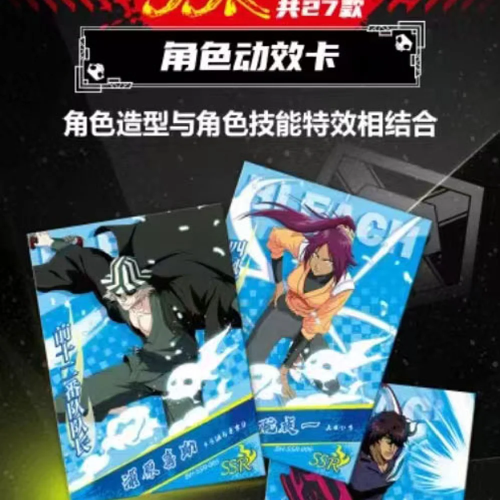 Anime Bleach Cards Booster Box, Guerra de Sangue de Mil Anos, Personagens de Anime, Limitado, SP Raro, SSP, Passatempo Colecionável, Atacado