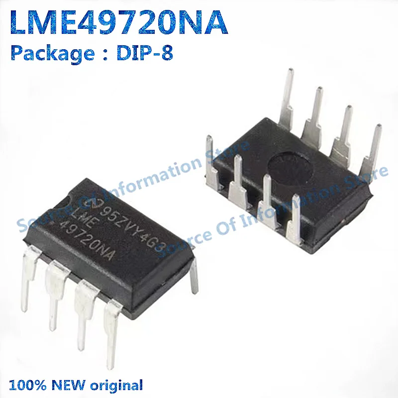 

LME49720NA, Audio Power Amplifier Package, DIP-8, LME49720NA/NOPB 100% New