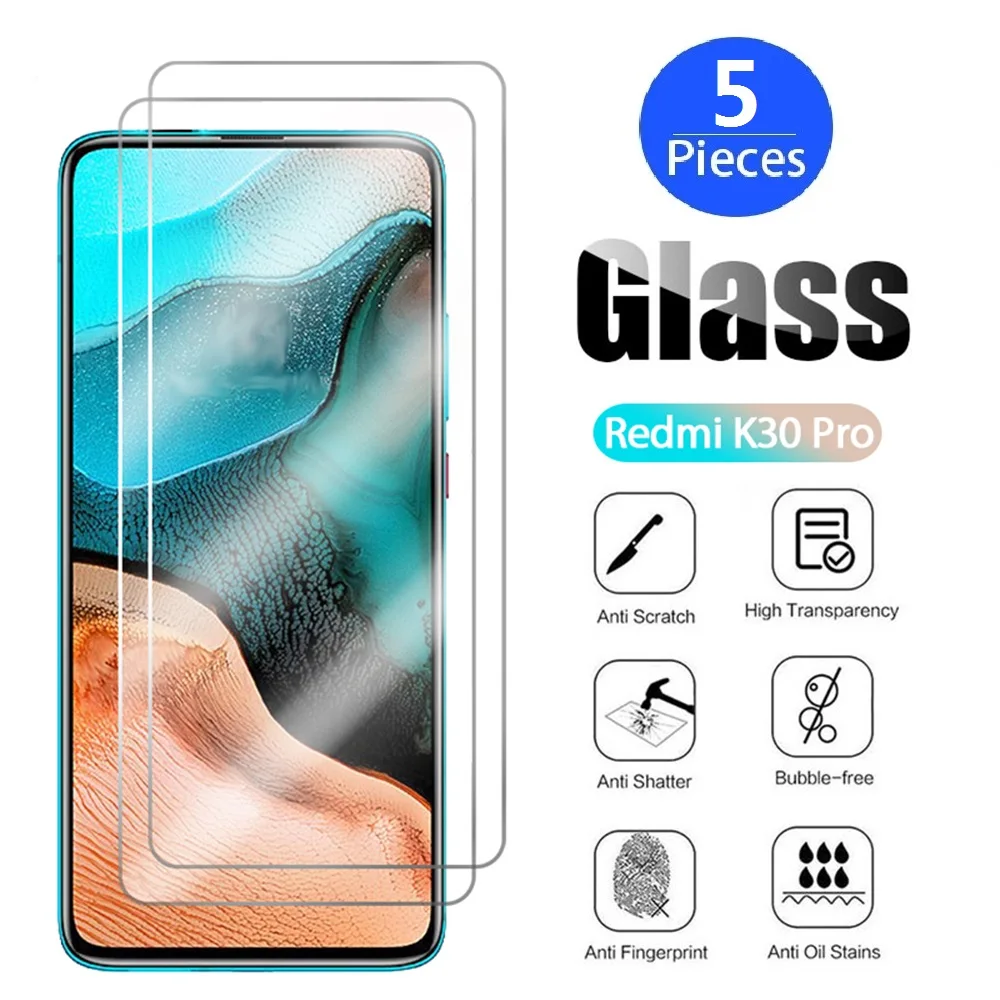 5Pcs Tempered Glass…